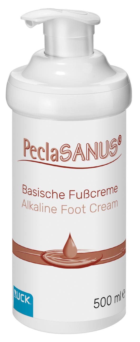 PeclaSANUS Basische Fusscreme 500 ml