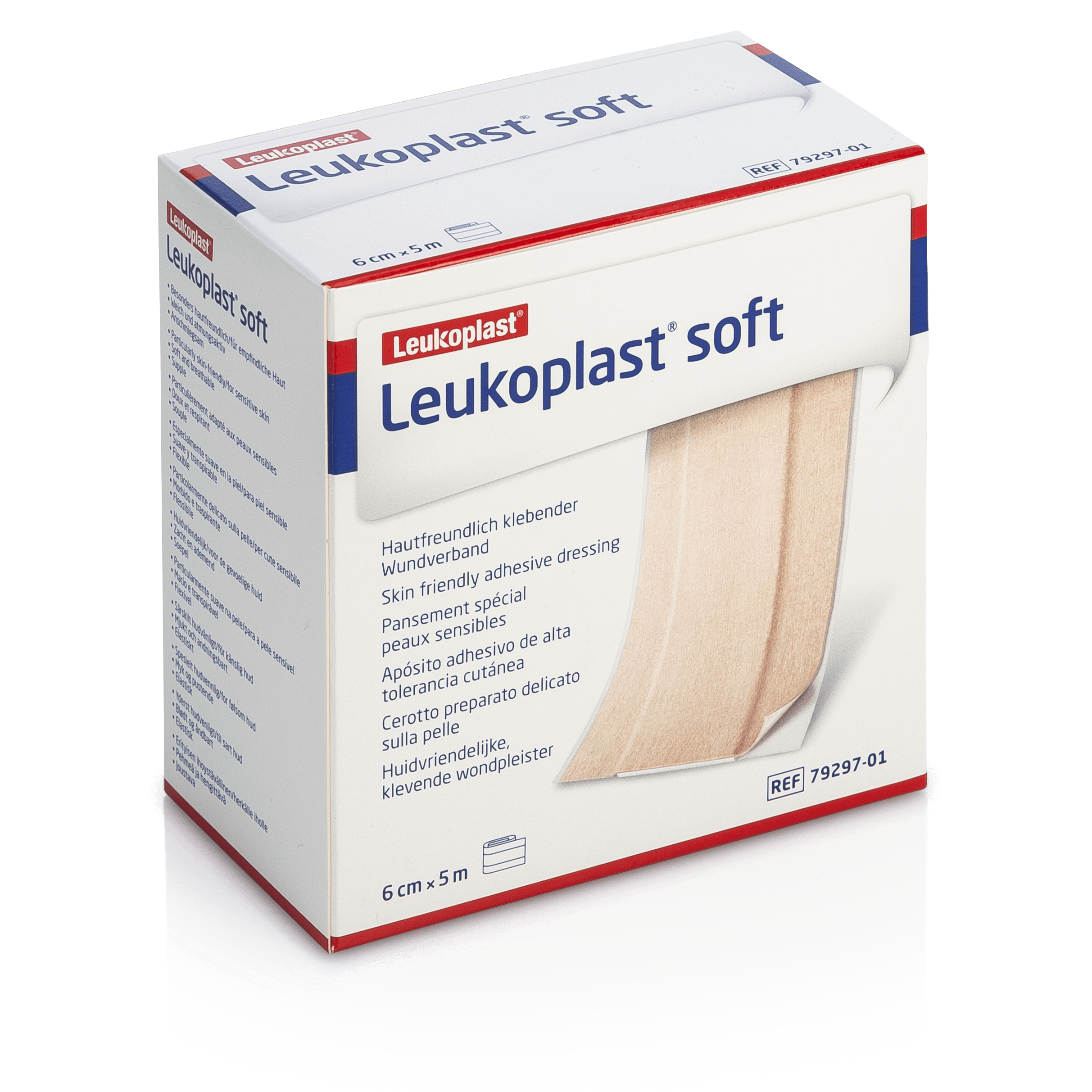 Leukoplast Soft 5 m x 6 cm Leukoplast Soft 5 m x 6 cm