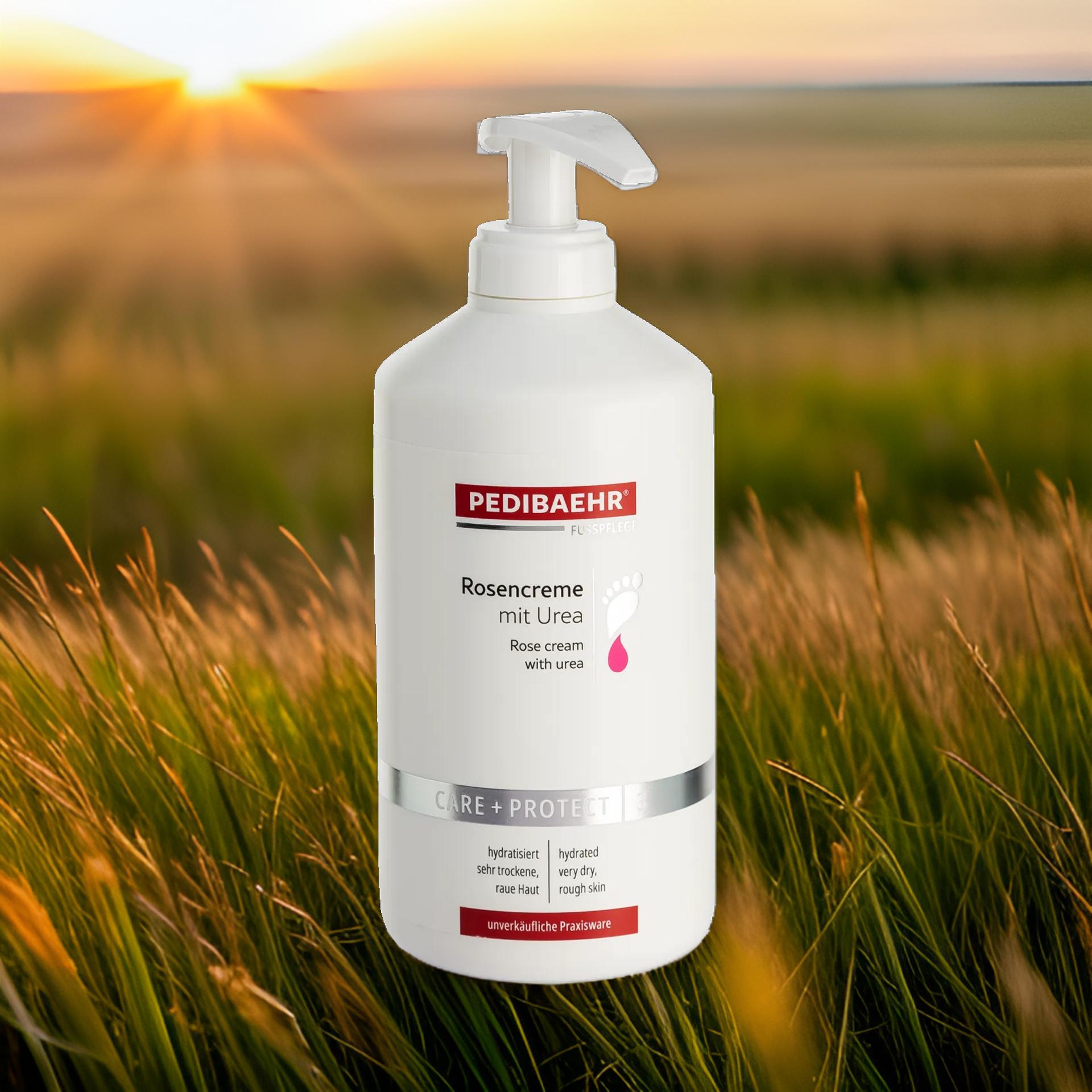 PEDIBAEHR Rosencreme mit Urea und Sheabutter | 500 ml PEDIBAEHR Rosencreme mit Urea und Sheabutter | 500 ml
