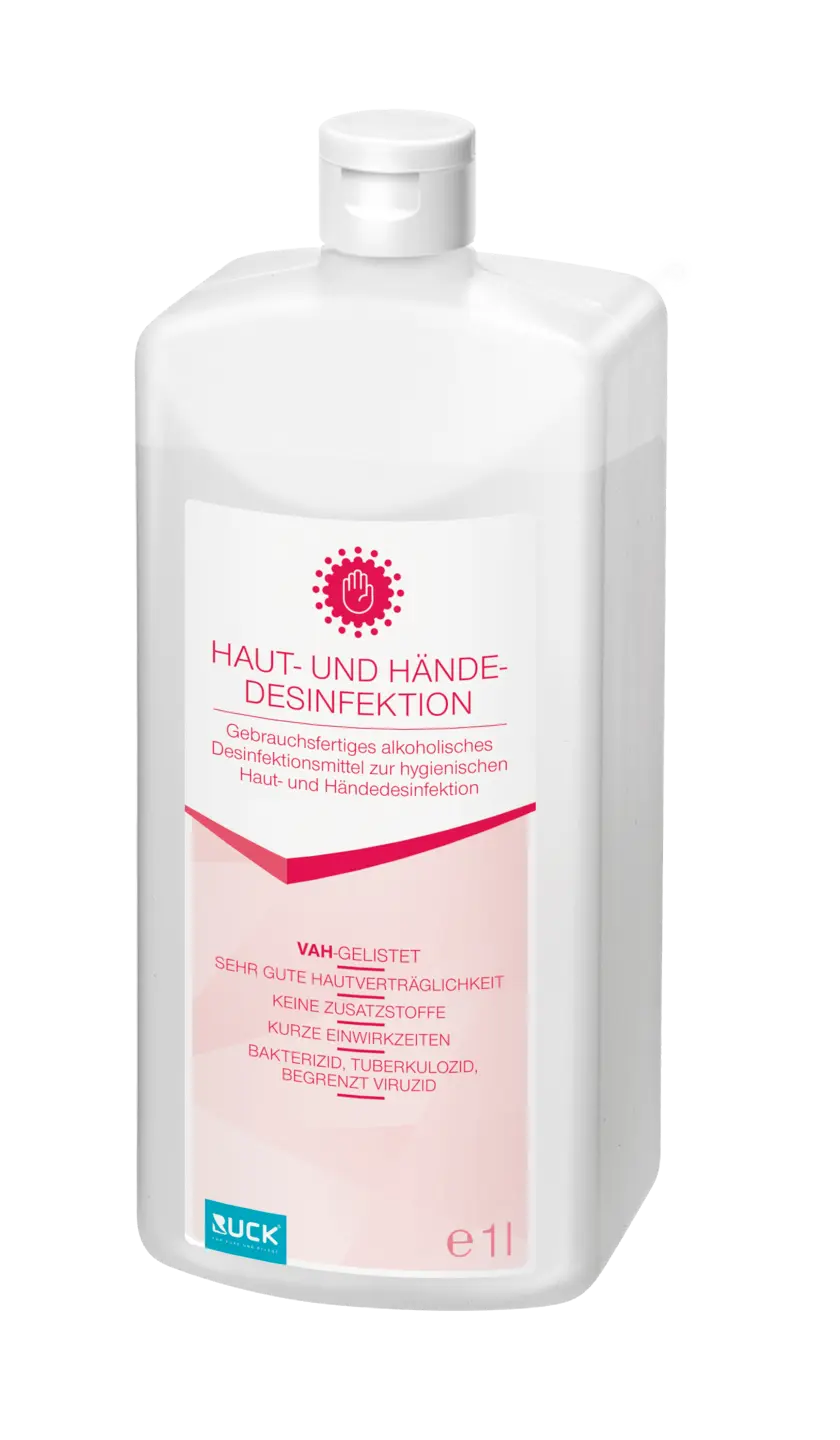 RUCK® Haut- und Händedesinfektion 1l  RUCK® Haut- und Händedesinfektion 1l