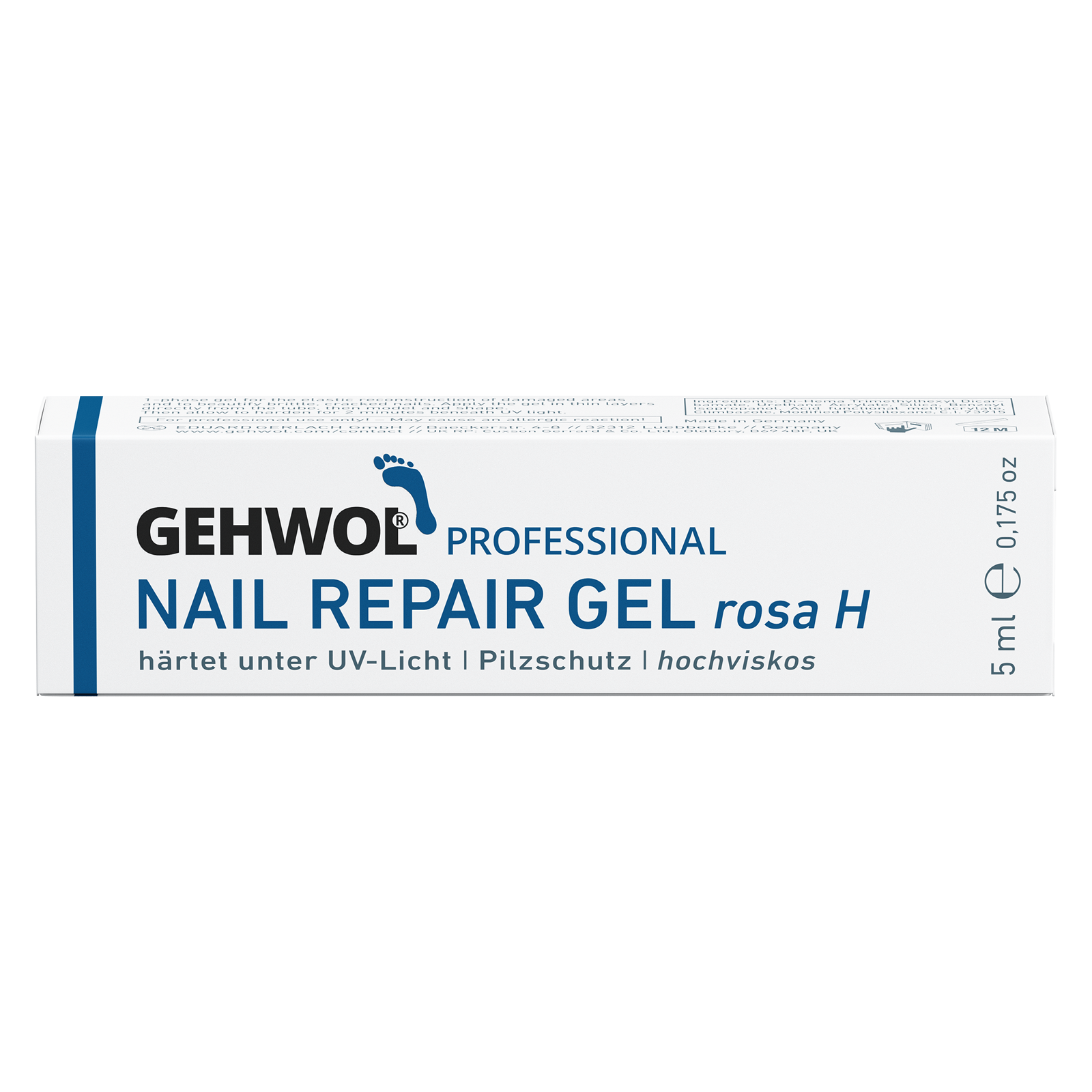 GEHWOL Nail repair Gel rosa H, hochviskos 5 ml Tube