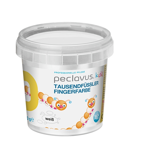 peclavus kids Fingerfarbe weiß | 150 g peclavus kids Fingerfarbe weiß | 150 g