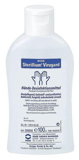 BODE Sterillium Virugard Hände-Desinfektionsmittel | 100 ml