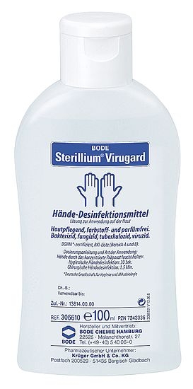 BODE Sterillium Virugard Hände-Desinfektionsmittel | 100 ml BODE Sterillium Virugard Hände-Desinfektionsmittel | 100 ml