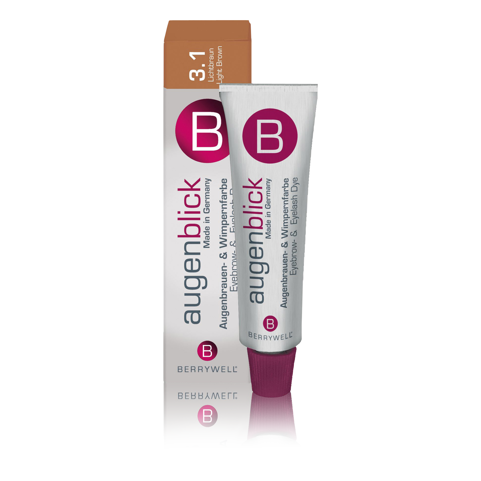 Berrywell Augenbrauen-/Wimpernfarbe Nr. 3.1 lichtbraun, 15 ml Berrywell Augenbrauen-/Wimpernfarbe Nr. 3.1 lichtbraun, 15 ml