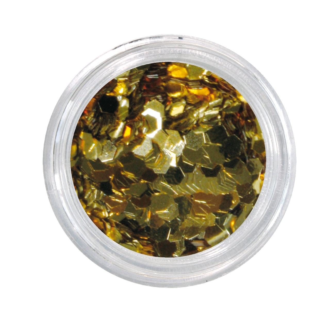 BAEHR BEAUTY CONCEPT NAILS Nailglitter Midi Sechseck gold BAEHR BEAUTY CONCEPT NAILS Nailglitter Midi Sechseck gold