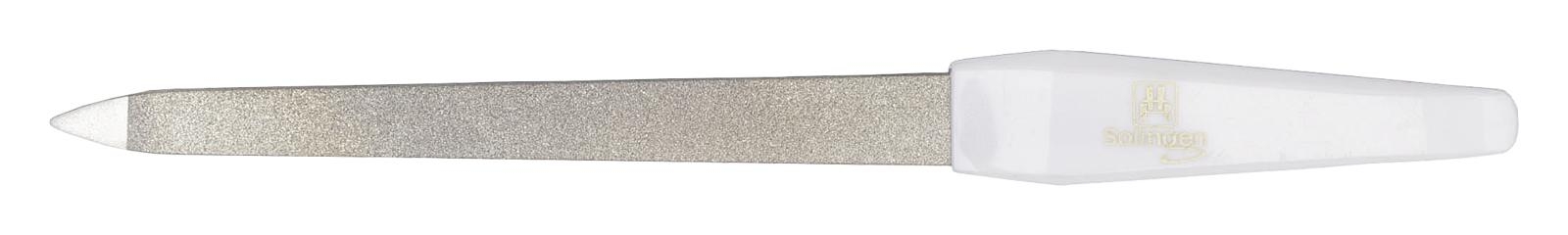 Saphir-Nagelfeile 17,4 cm mit Kunstoffgriff, spitz Saphir-Nagelfeile 17,4 cm mit Kunstoffgriff, spitz