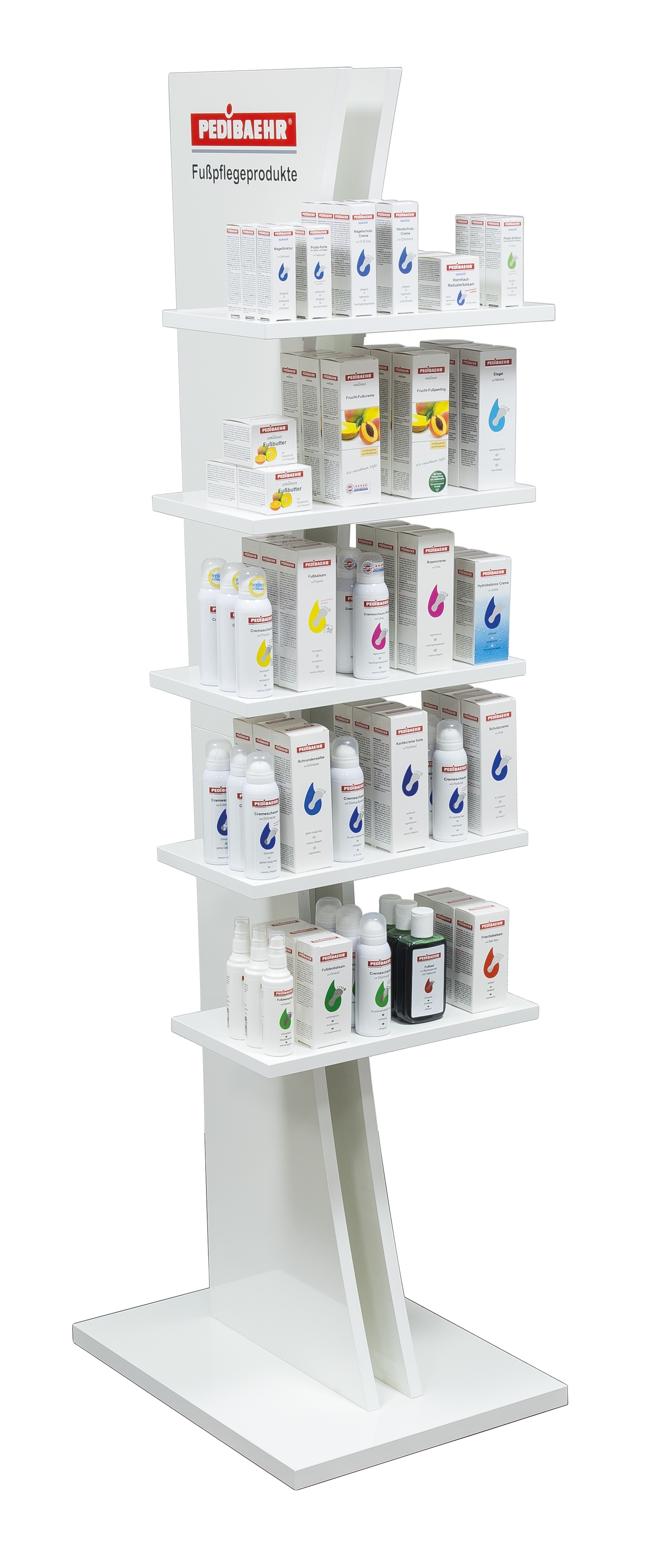 PEDIBAEHR PEDIBAEHR Bodendisplay ohne Inhalt PEDIBAEHR PEDIBAEHR Bodendisplay ohne Inhalt