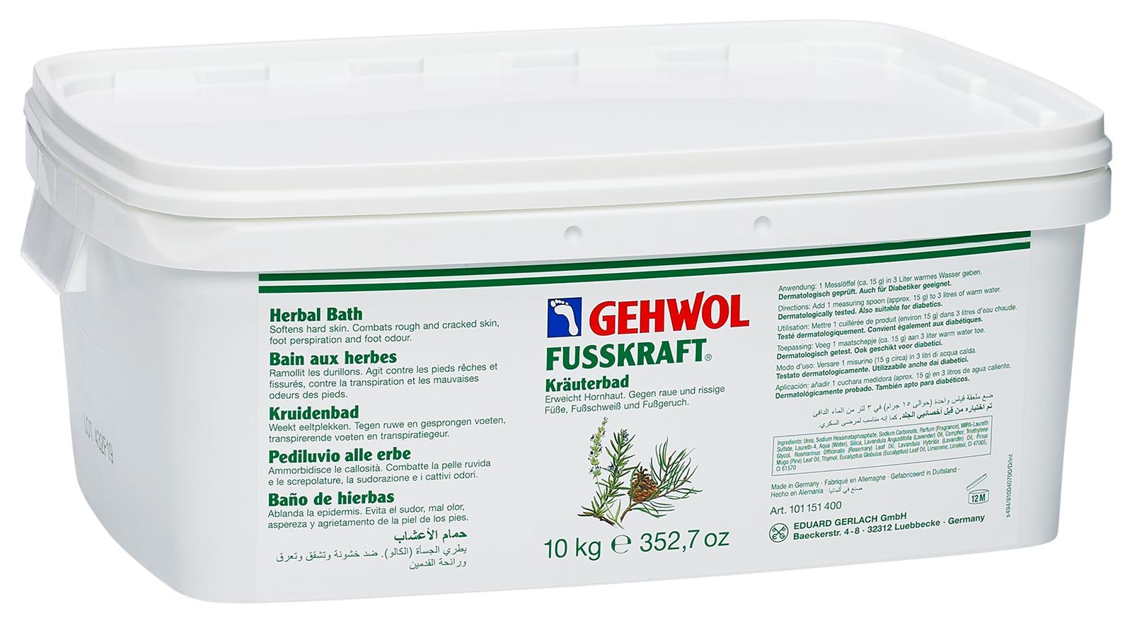 GEHWOL FUSSKRAFT Kräuterbad - Eimer 10 kg GEHWOL FUSSKRAFT Kräuterbad - Eimer 10 kg