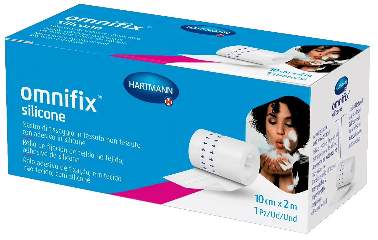 Hartmann Omnifix silicone B/L 10/2 cm/m Hartmann Omnifix silicone B/L 10/2 cm/m