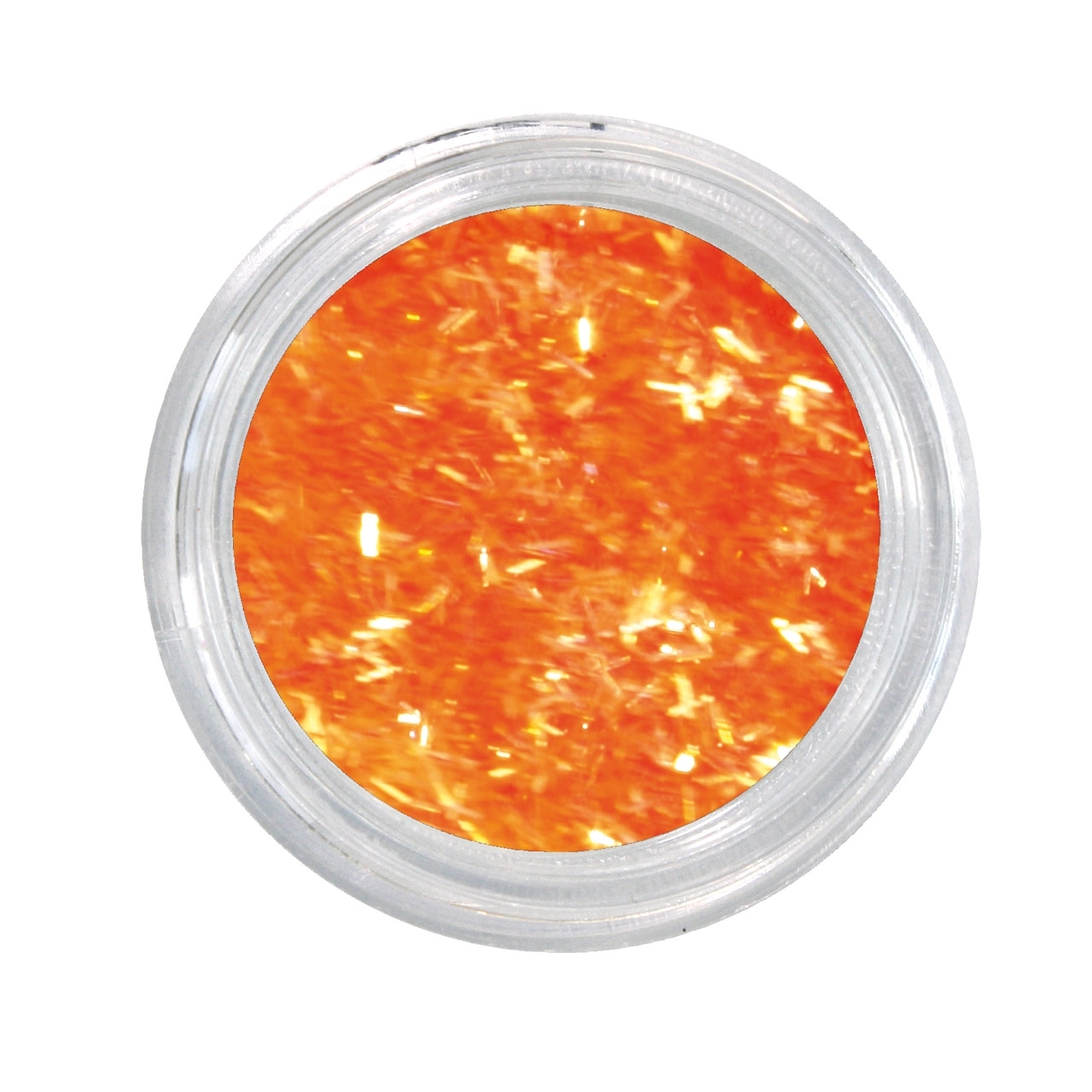 BAEHR BEAUTY CONCEPT NAILS Nailglitter Holoflitter neon orange