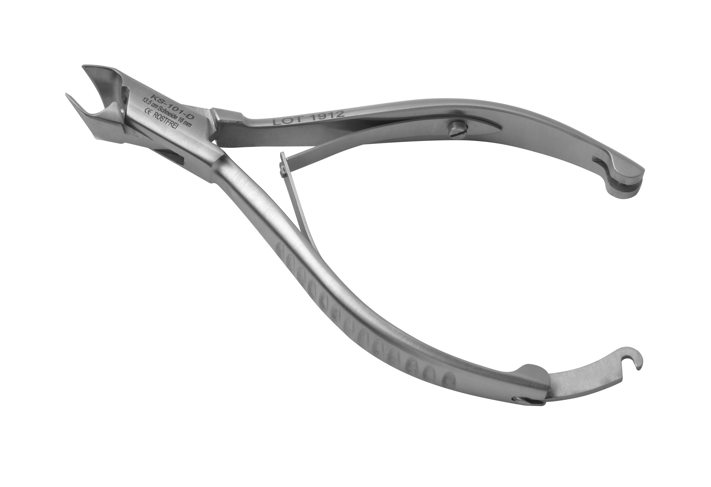 Tadelia® Professional Kopfschneider für diabetische Fußpflege | KS-101-D | Länge 13,5 cm Schneide 16 mm  Tadelia® Professional Kopfschneider für diabetische Fußpflege | KS-101-D | Länge 13,5 cm Schneide 16 mm