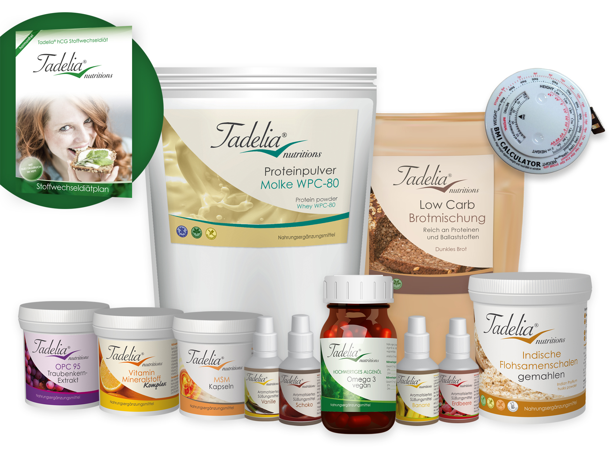 Tadelia® hCG* Stoffwechseldiät | Entschlackungsdiät Tadelia® hCG* Stoffwechseldiät | Entschlackungsdiät