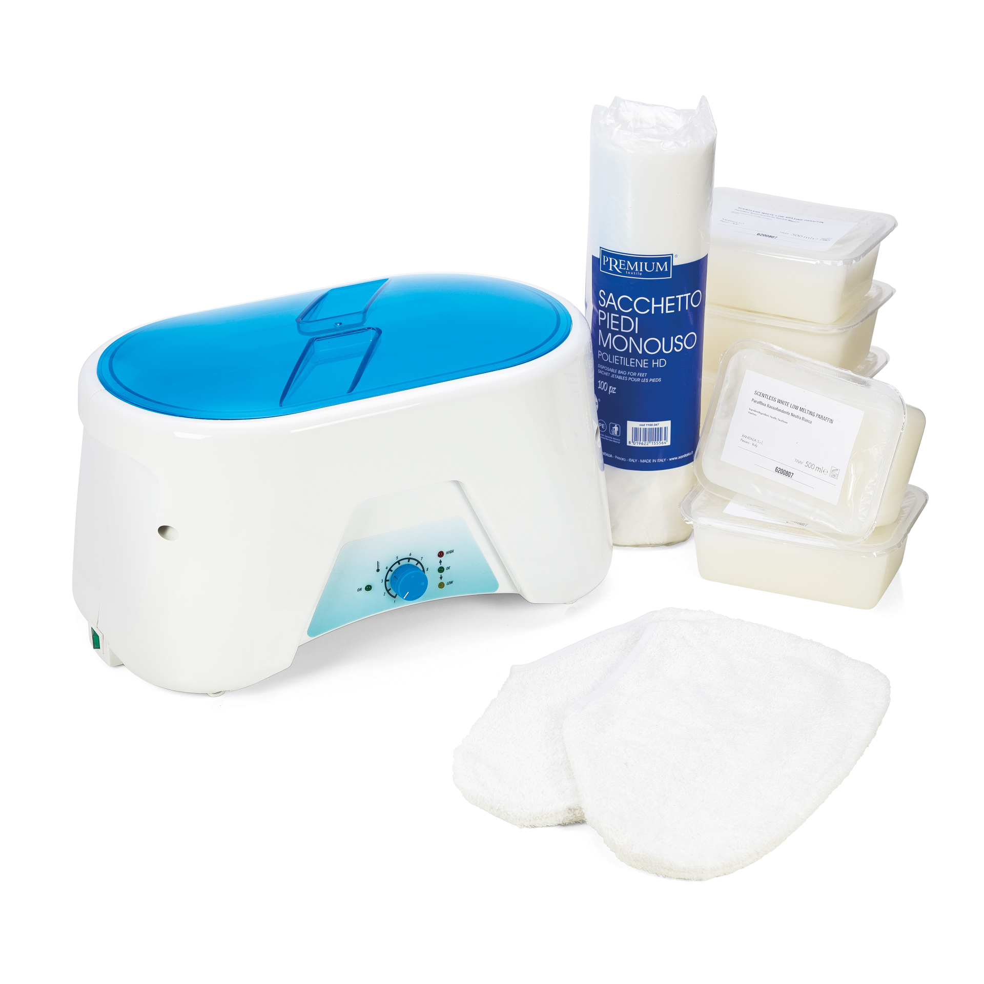 Paraffin-Erwärmungsgerät CRYSTAL für Füße Paraffin-Erwärmungsgerät CRYSTAL für Füße