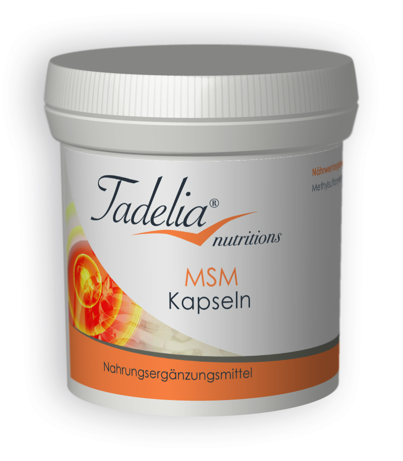 Tadelia® MSM 60 vegane Kapseln | 38,7 g Tadelia® MSM 60 vegane Kapseln | 38,7 g