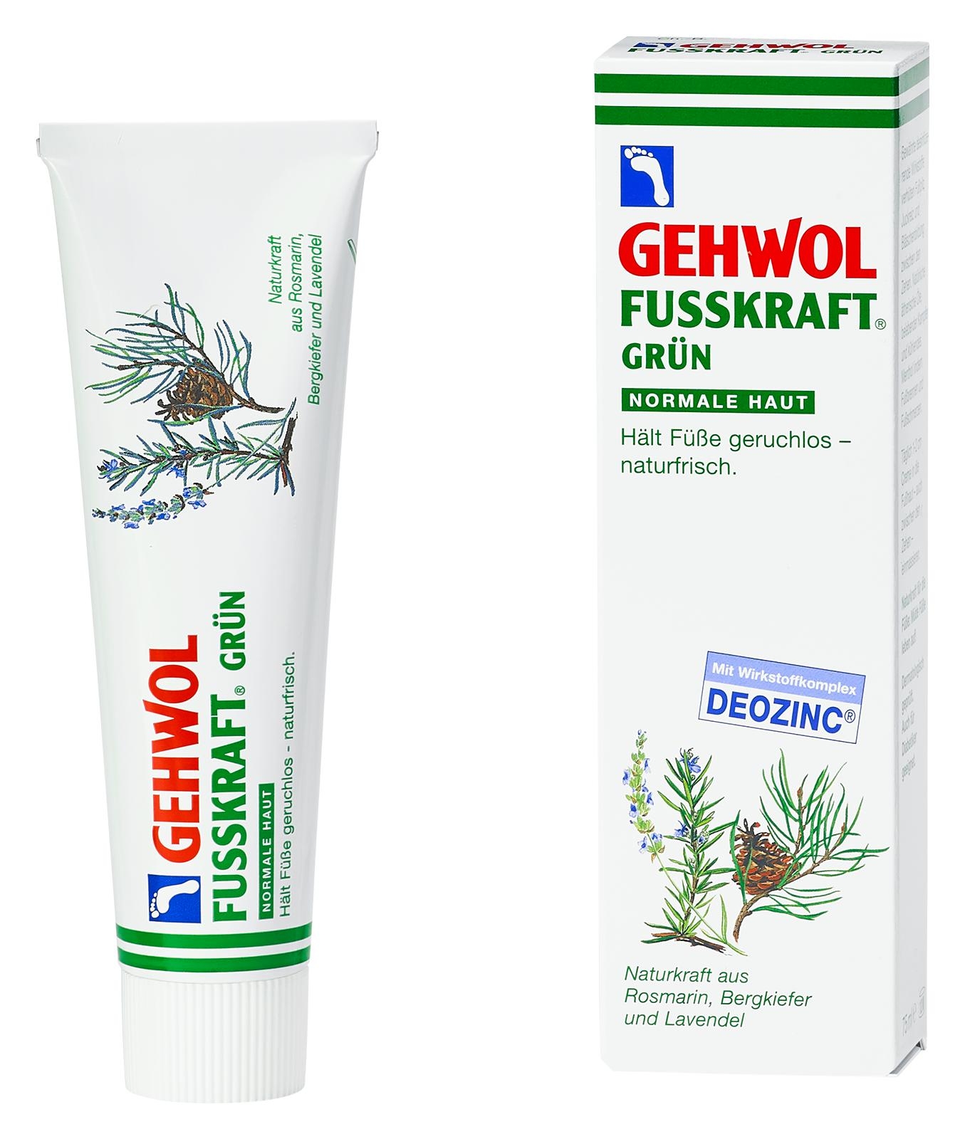 GEHWOL FUSSKRAFT GRÜN 125 ml Tube GEHWOL FUSSKRAFT GRÜN 125 ml Tube