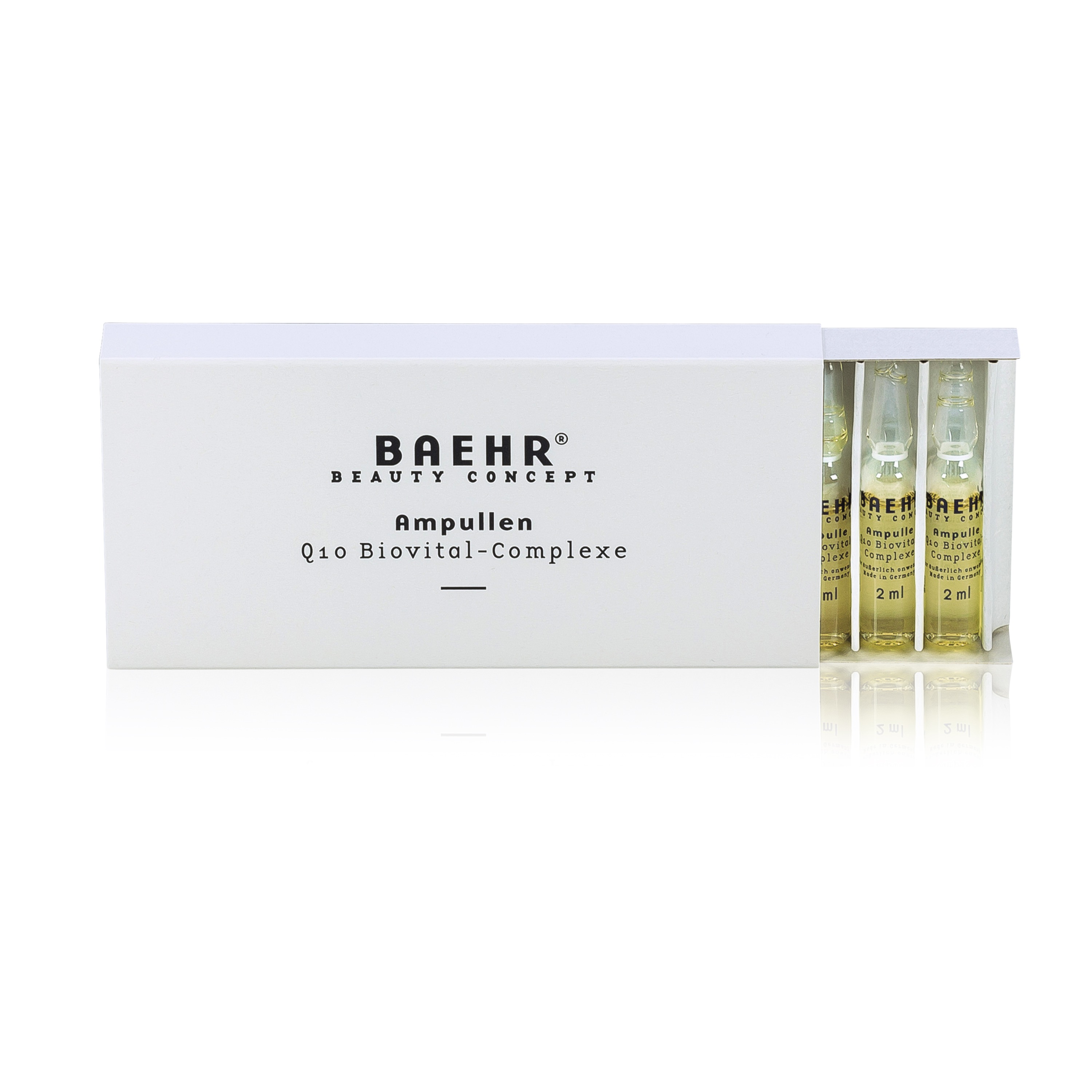 BAEHR BEAUTY CONCEPT Ampulle Q10 Biovital-Complexe 1 Box (10 Ampullen mit je 2 ml) BAEHR BEAUTY CONCEPT Ampulle Q10 Biovital-Complexe 1 Box (10 Ampullen mit je 2 ml)