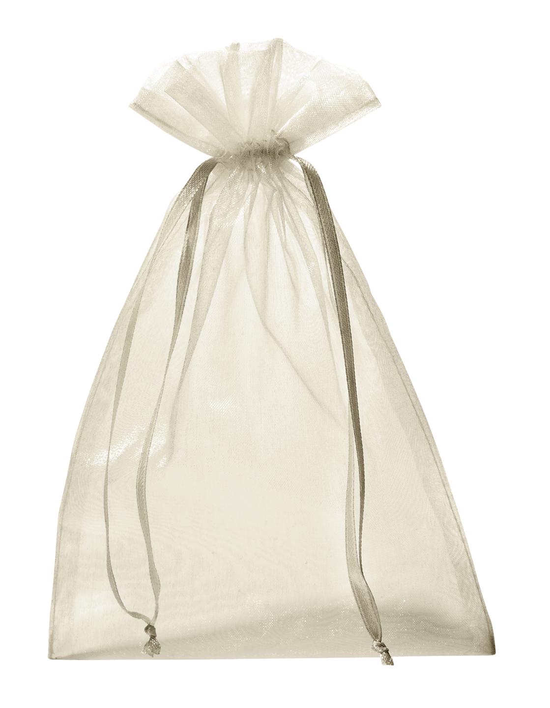 Organza-Säckchen in strahlendem Creme mit edlem Schimmer Organza-Säckchen in strahlendem Creme mit edlem Schimmer