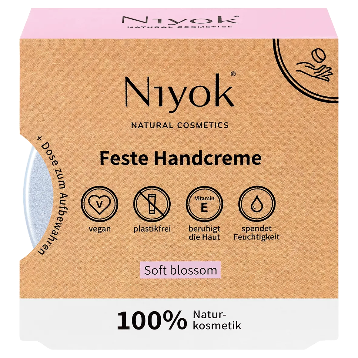 Niyok Feste Handcreme, 50 g, SOFT BLOSSOM