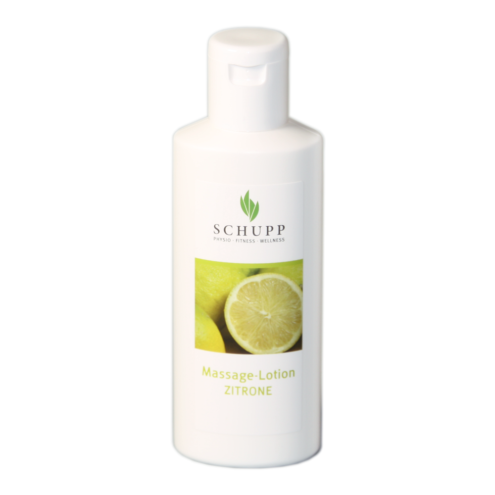 SCHUPP Massage-Lotion Zitrone 200 ml 