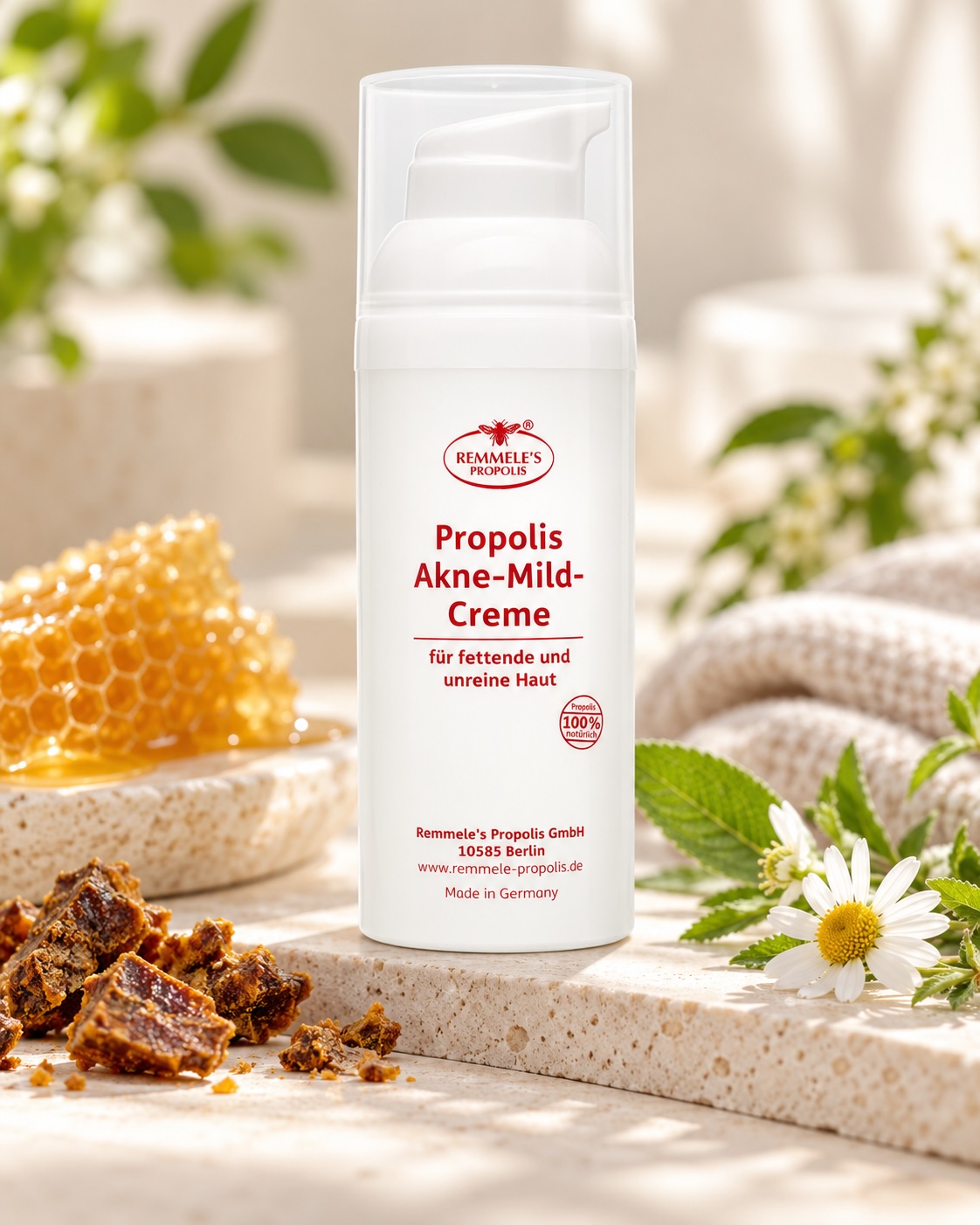 🐝 REMMELE`s PROPOLIS Akne-Mild-Creme 40 ml