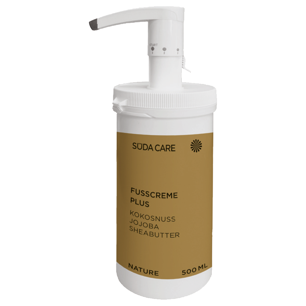 🔴 SÜDA CARE Nature Fusscreme Plus 500ml