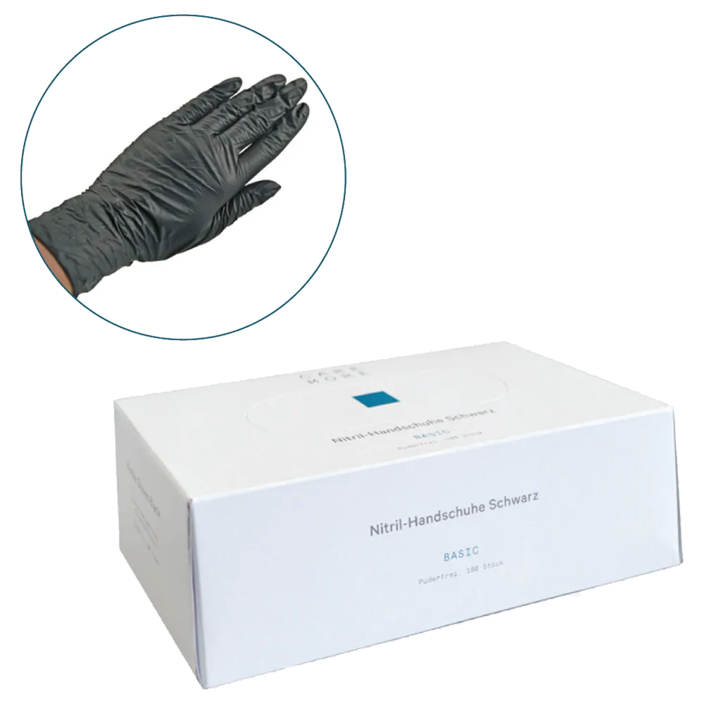 CARE MORE Nitril-Handschuhe Farbe: schwarz | Größe: L CARE MORE Nitril-Handschuhe Farbe: schwarz | Größe: L