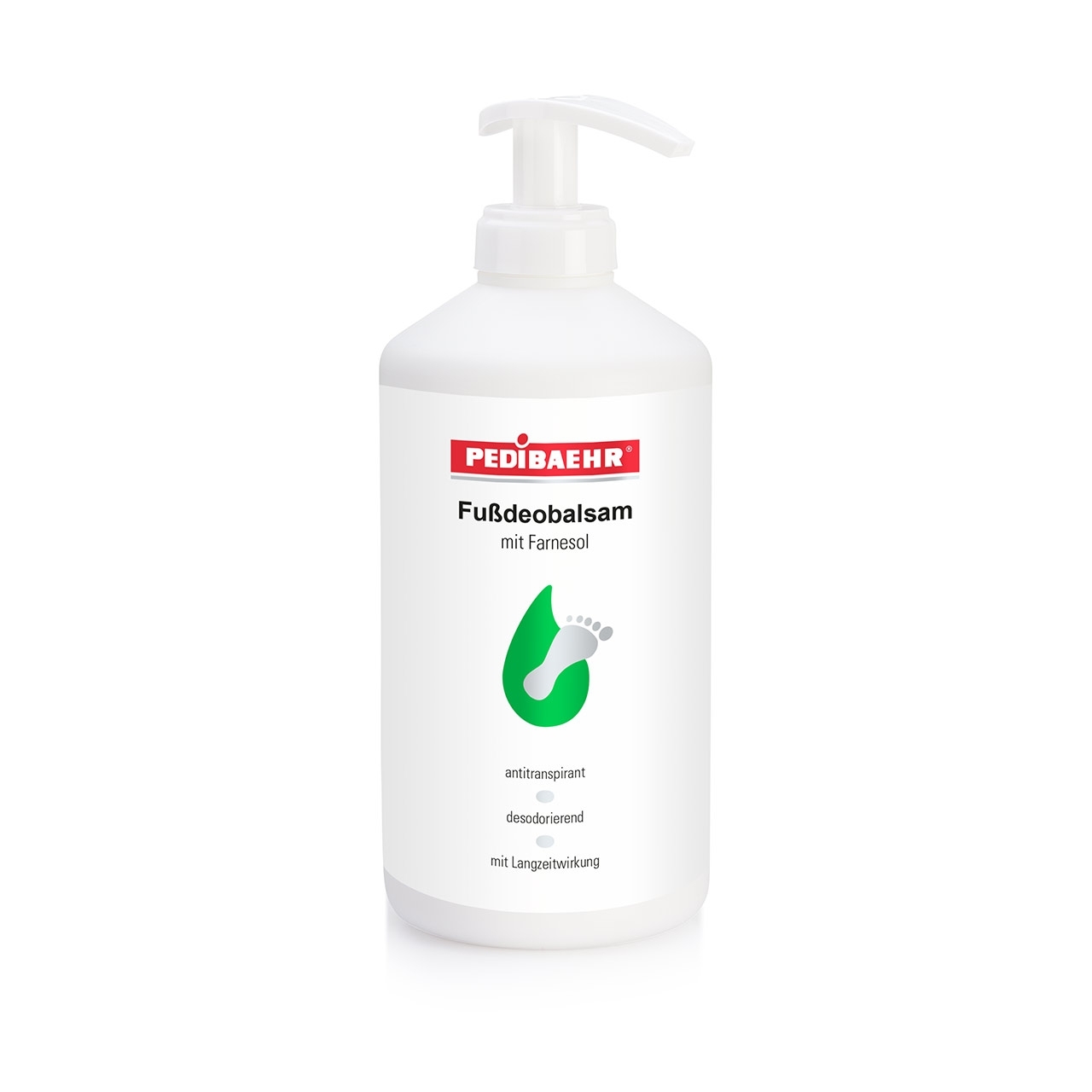 PEDIBAEHR Fußdeobalsam mit Farnesol 500 ml PEDIBAEHR Fußdeobalsam mit Farnesol 500 ml