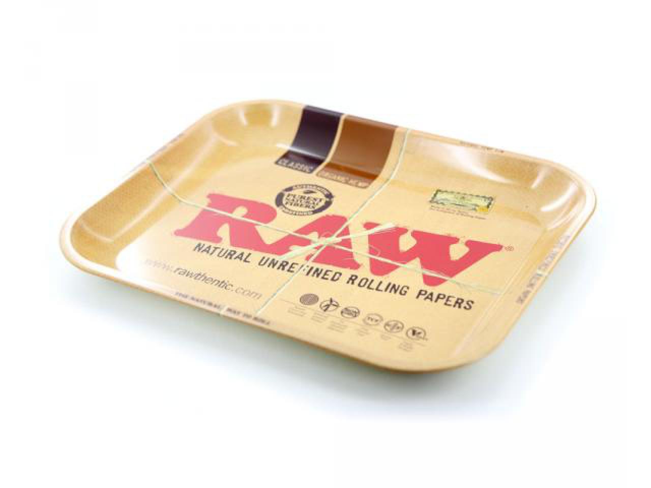 RAW papers | Metal Rolling Tray - großes Tablett RAW papers | Metal Rolling Tray - großes Tablett