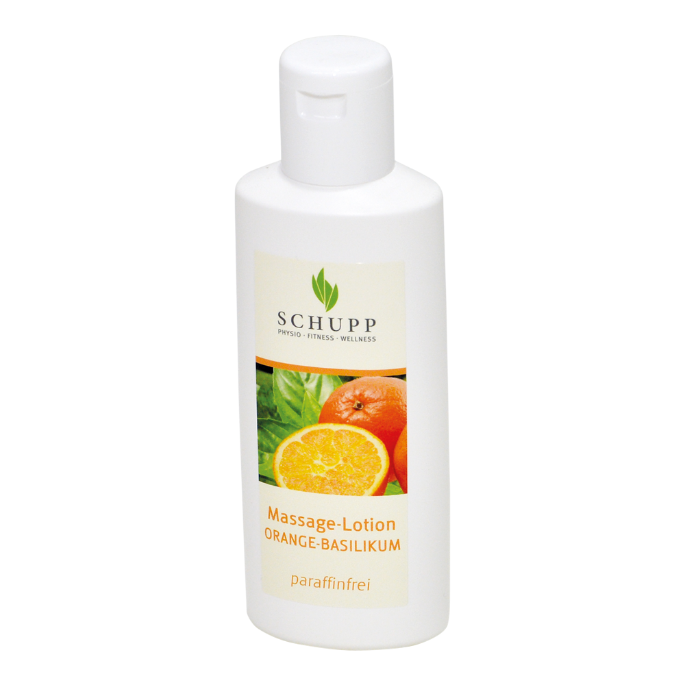 SCHUPP Massage-Lotion Orange-Basilikum 200 ml