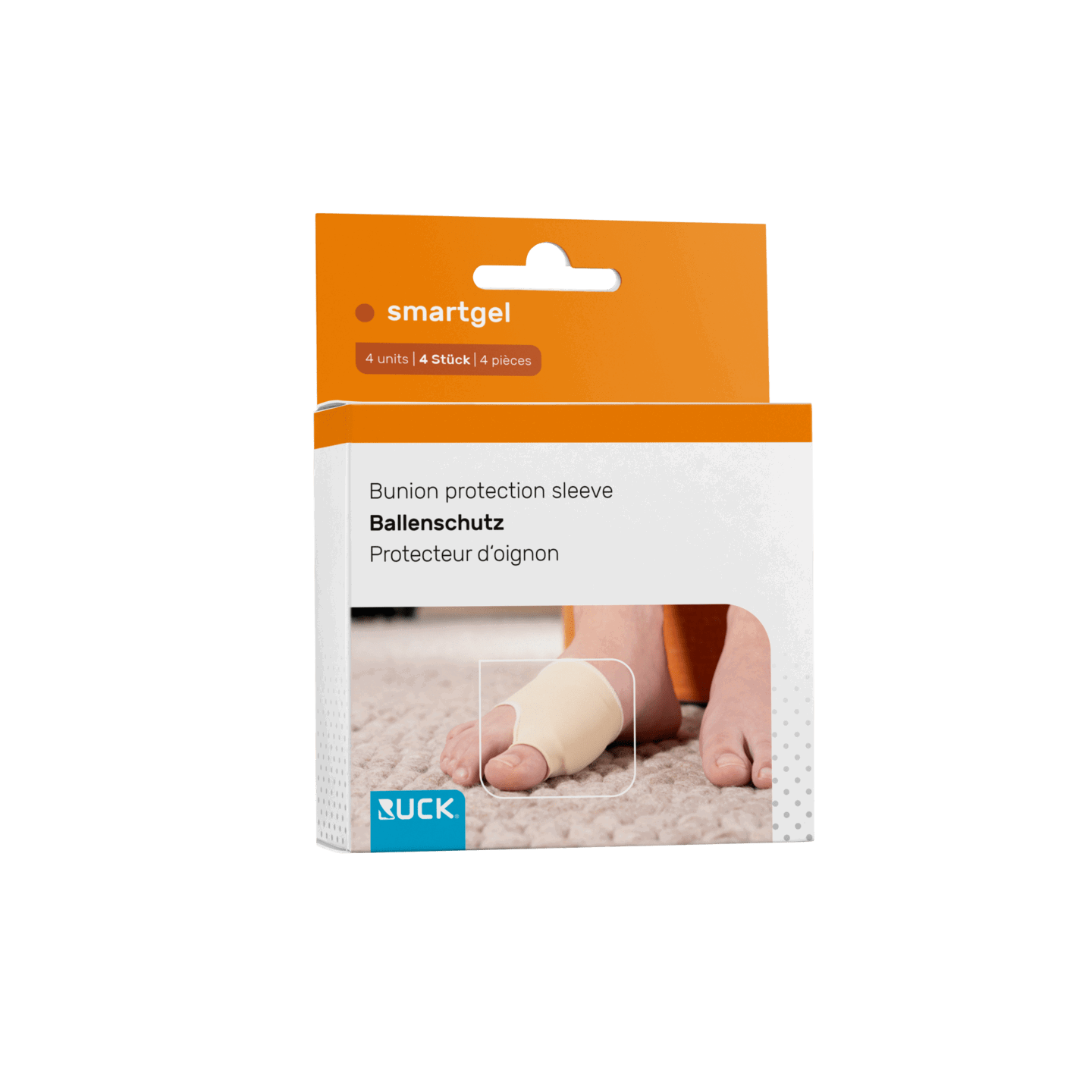 RUCK DRUCKSCHUTZ smartgel Ballenschutz 3mm 41-46 | Gelkissen unbedeckt