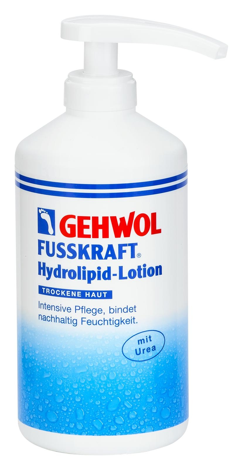 GEHWOL FUSSKRAFT Hydrolipid-Lotion 500 ml Dose mit Spender GEHWOL FUSSKRAFT Hydrolipid-Lotion 500 ml Dose mit Spender