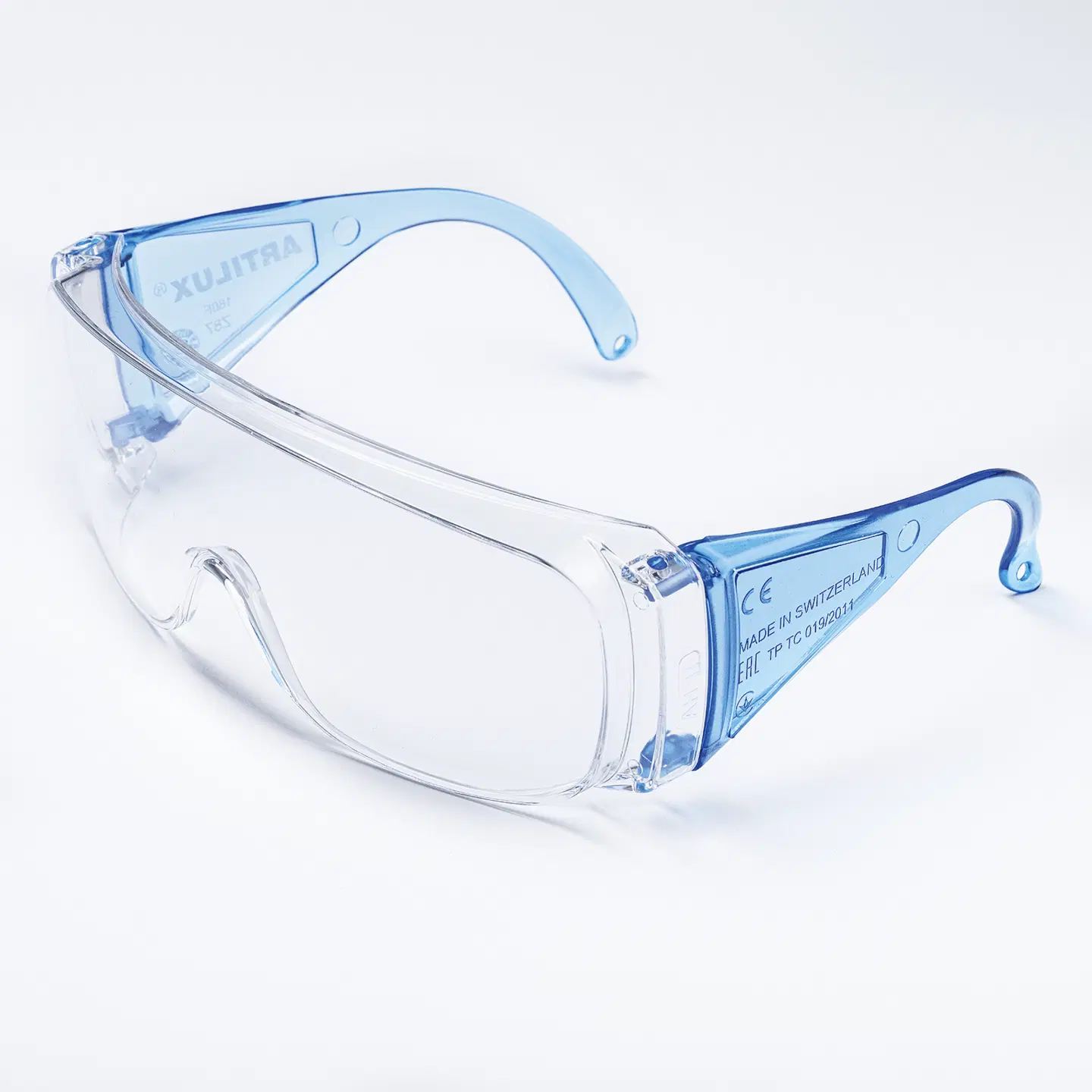 Schutz-Überbrille mit Seiten- und Augenbrauenschutz