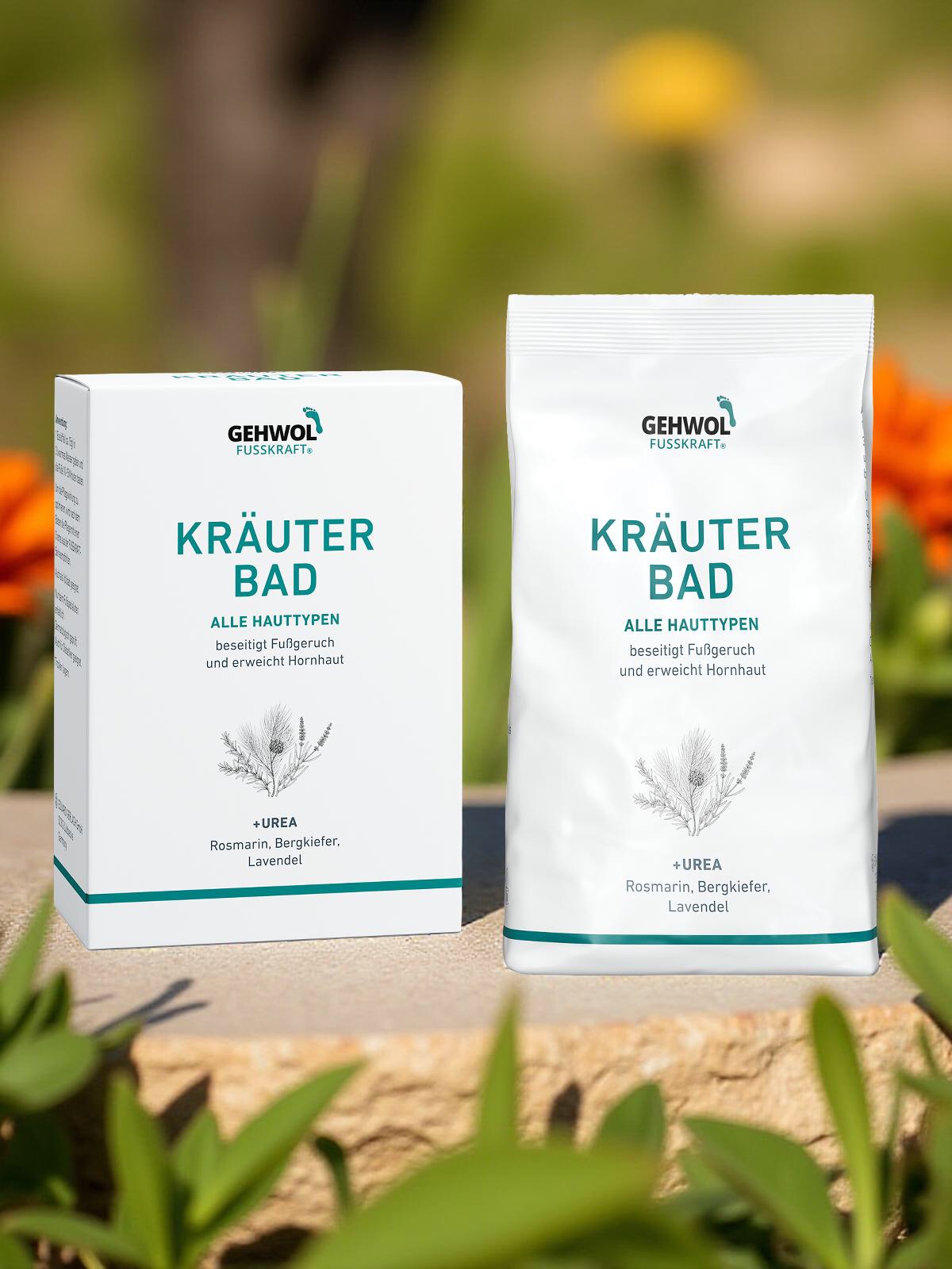 GEHWOL FUSSKRAFT Kräuter Bad 400 g