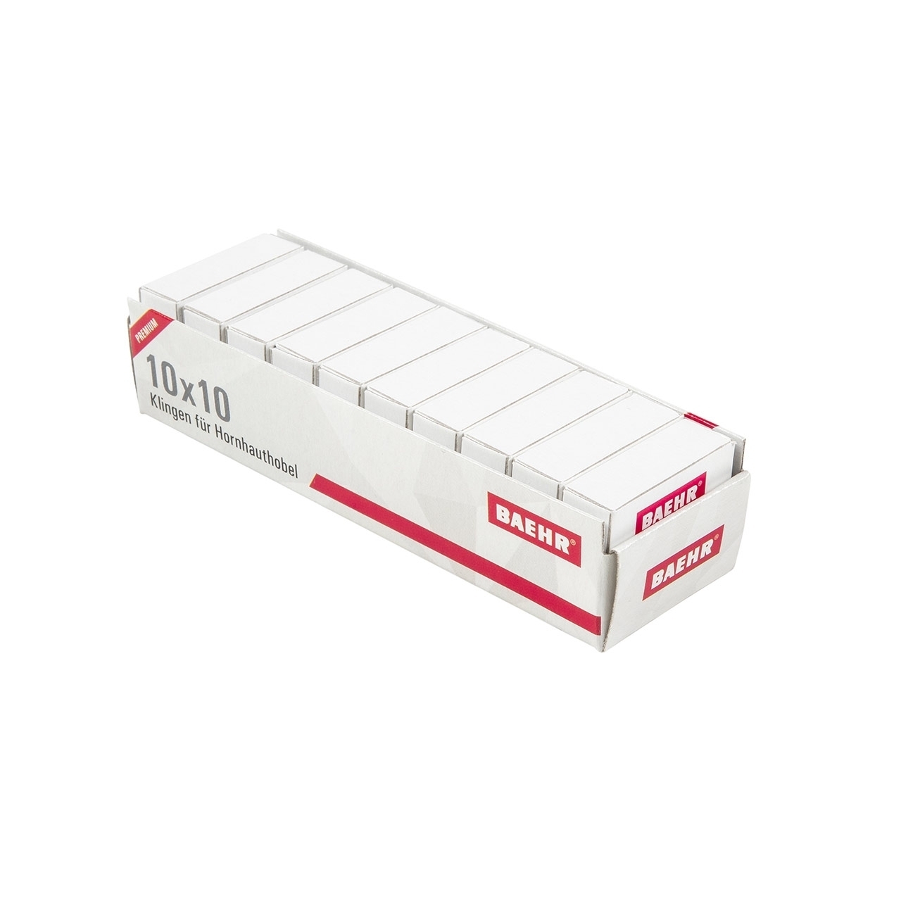 BAEHR-Klingen für Credo-Hobel 100 Stück BAEHR-Klingen für Credo-Hobel 100 Stück