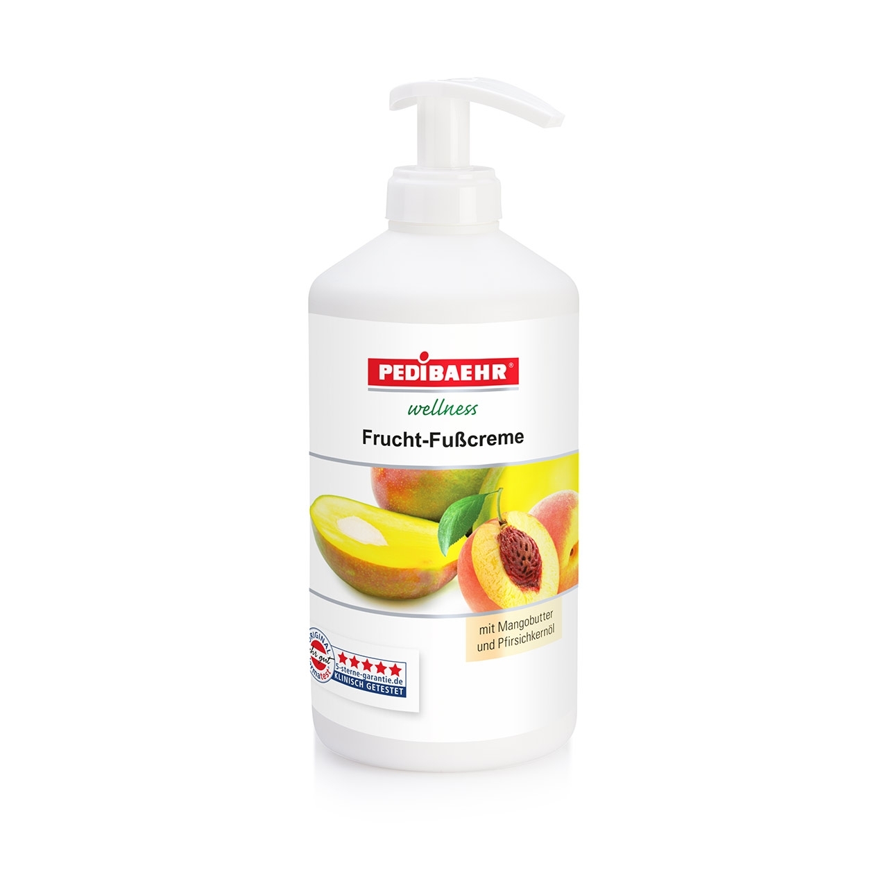 PEDIBAEHR Frucht-Fußcreme mit Pumpe | 500 ml PEDIBAEHR Frucht-Fußcreme mit Pumpe | 500 ml