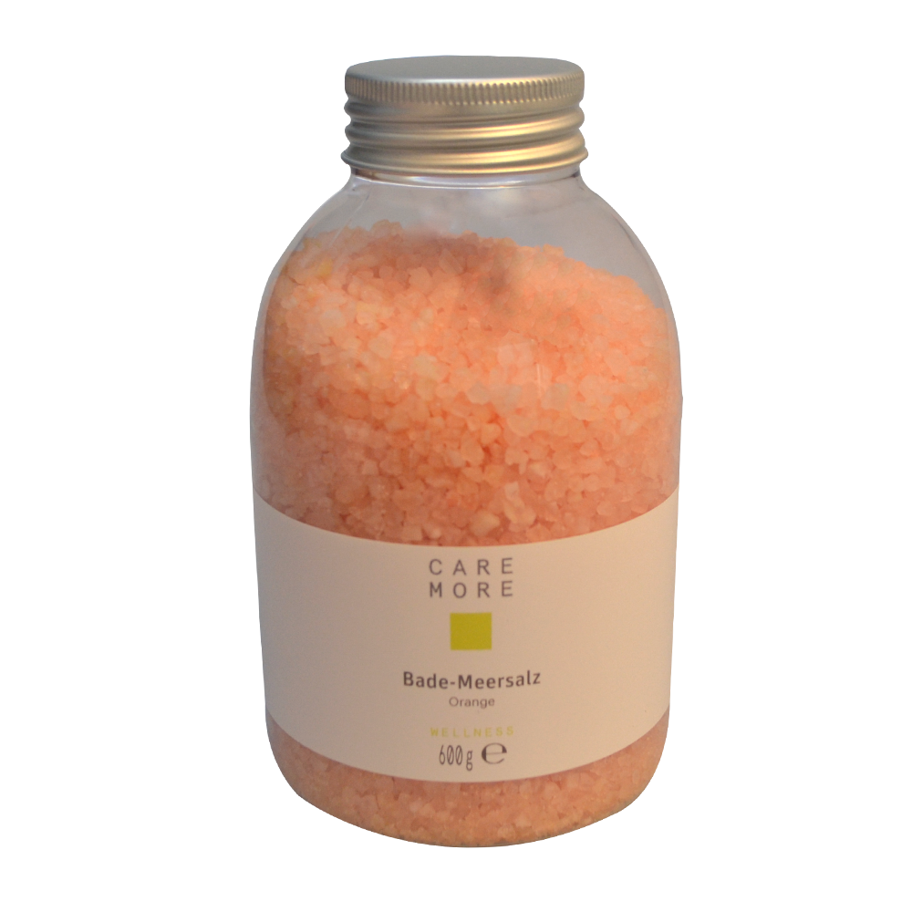 CARE MORE Bade-Meersalz 600 g Orange CARE MORE Bade-Meersalz 600 g Orange