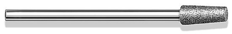 Busch Haut- und Nagelschleifer, kegelförmig flach, Diamant, mittel, Ø 4,0 mm, 1 Stück Busch Haut- und Nagelschleifer, kegelförmig flach, Diamant, mittel, Ø 4,0 mm, 1 Stück