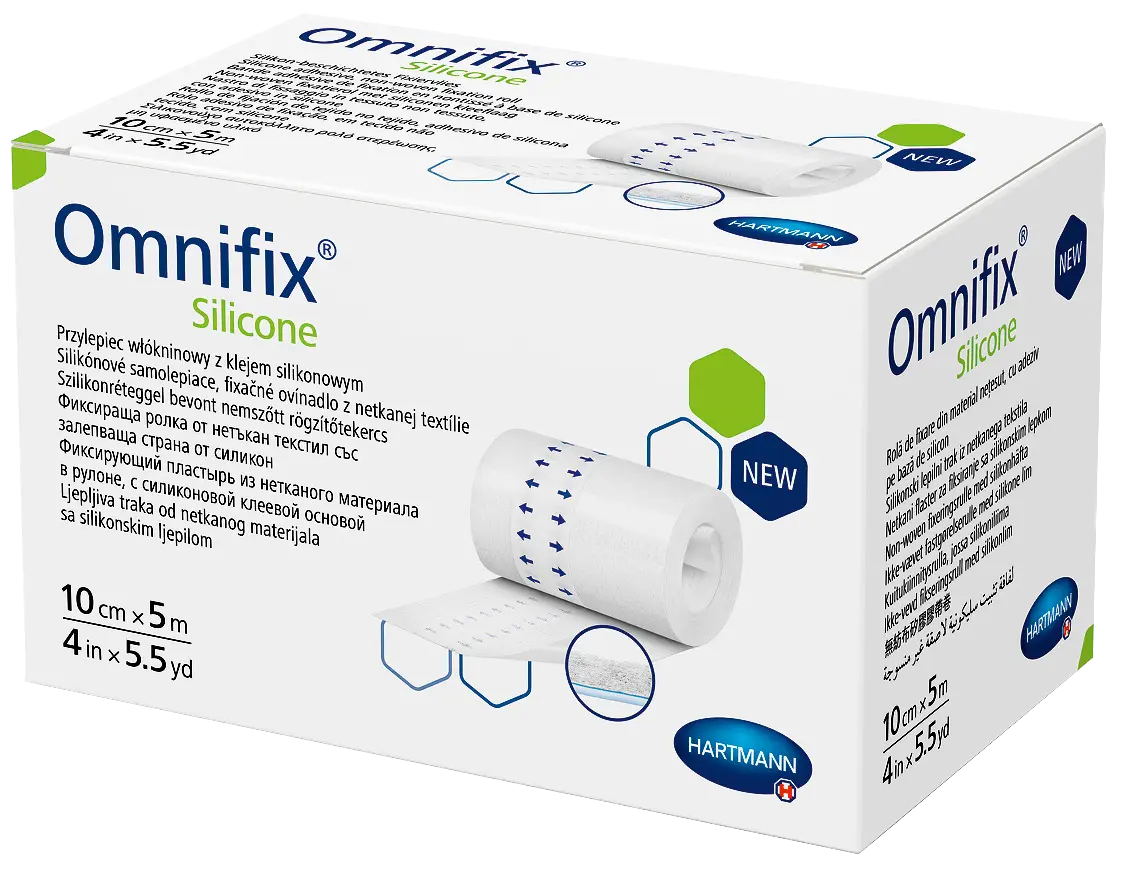 Hartmann Omnifix silicone B/L 10/5 cm/m Hartmann Omnifix silicone B/L 10/5 cm/m