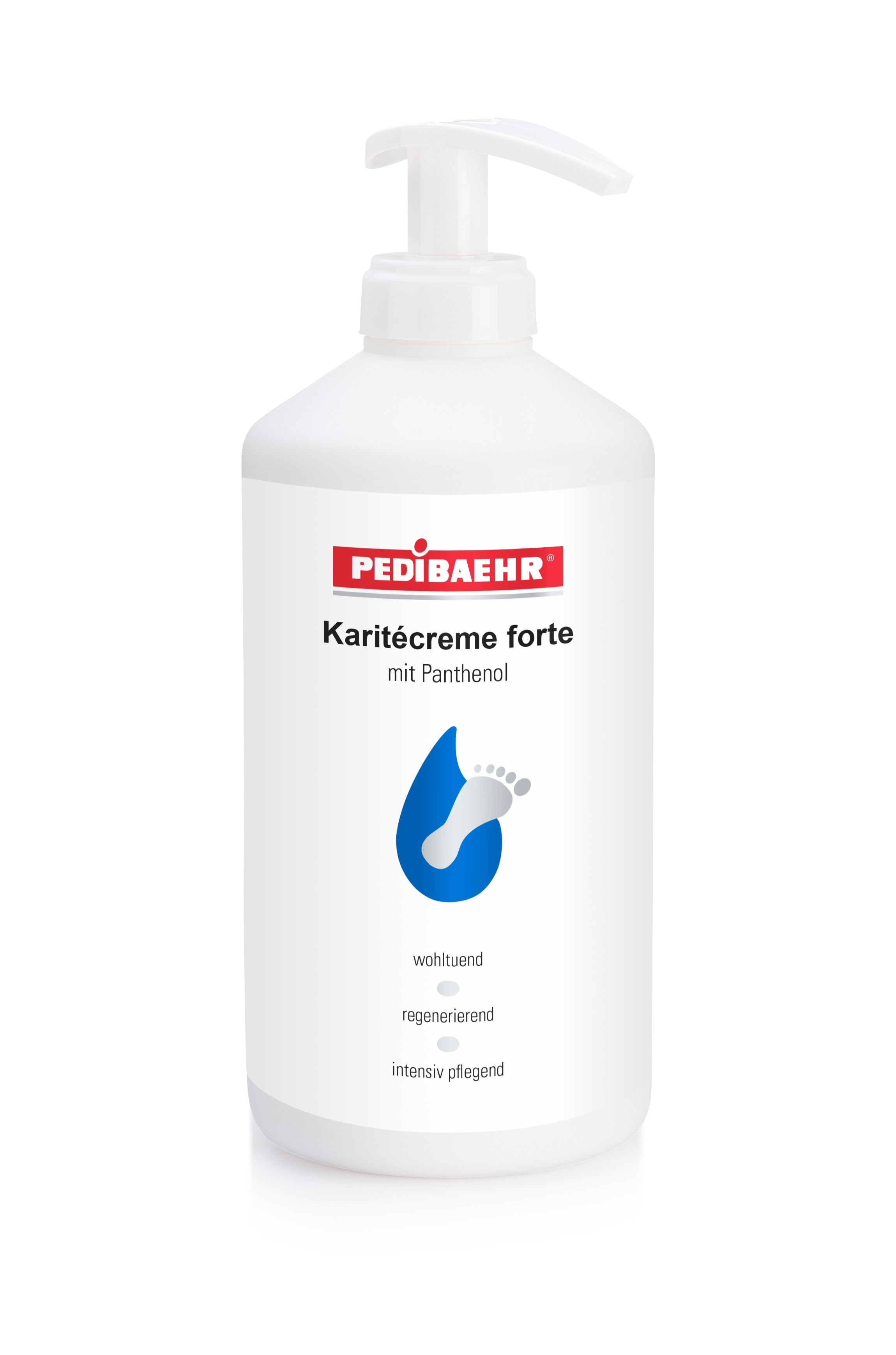 PEDIBAEHR Karitécreme forte mit Panthenol 500 ml