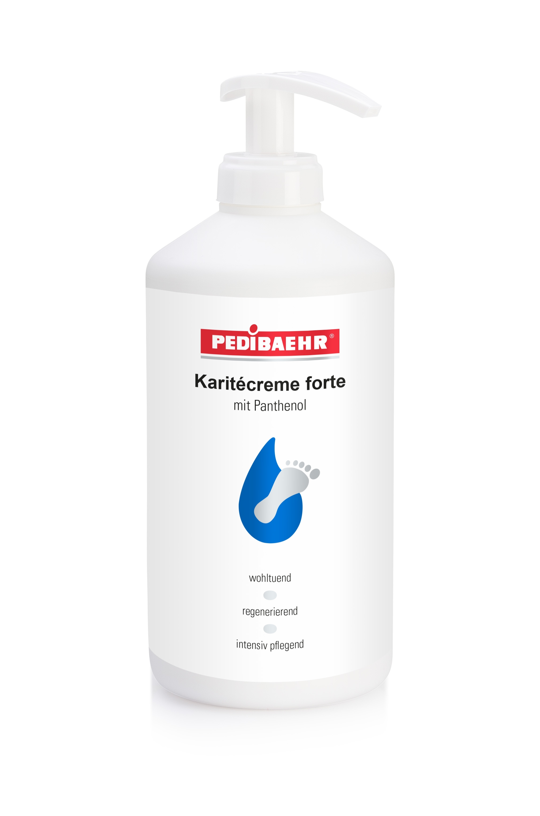 PEDIBAEHR Karitécreme forte mit Panthenol 500 ml PEDIBAEHR Karitécreme forte mit Panthenol 500 ml