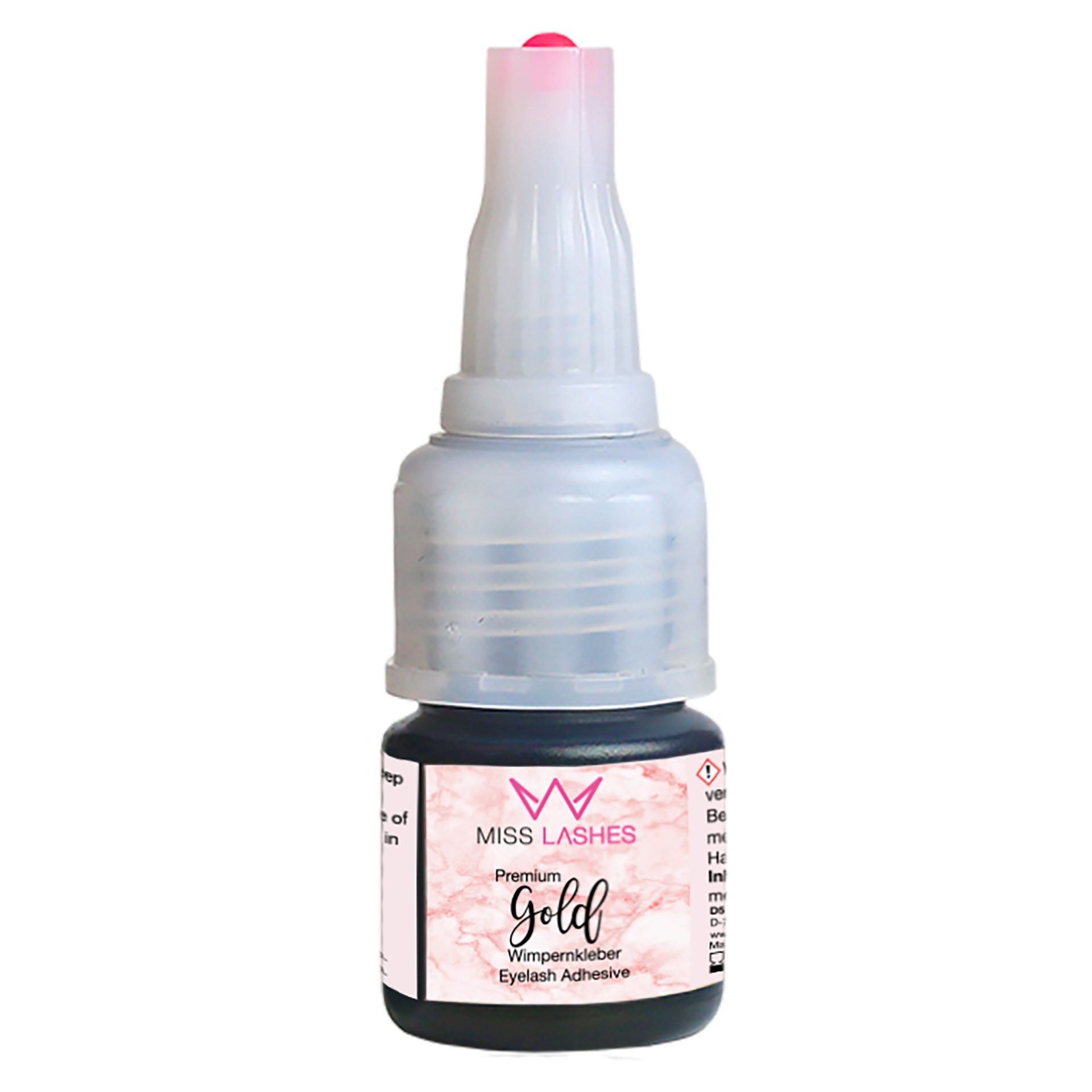 Miss Lashes Ergonomischer Wimpernspiegel – Oval, Schwarz, Perfekt Für Wimpernverlängerung & Kontrolle